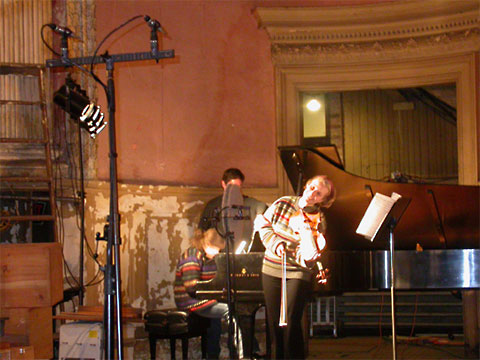 Helena Baillie Recording Session at Steinway Studio, Boston
